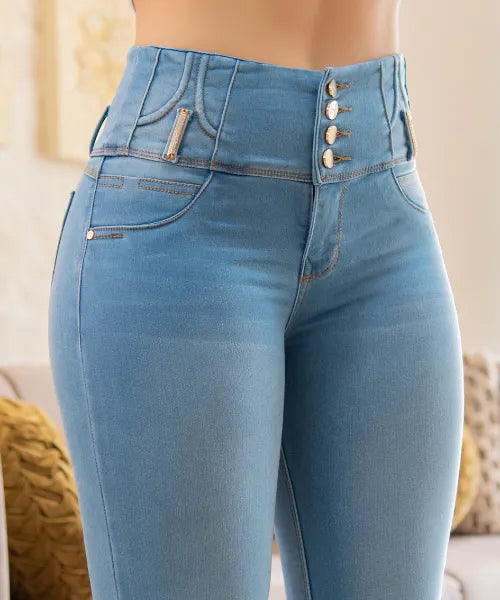 Pantalón Jean Para Dama REF 19006 – Dara Jeans